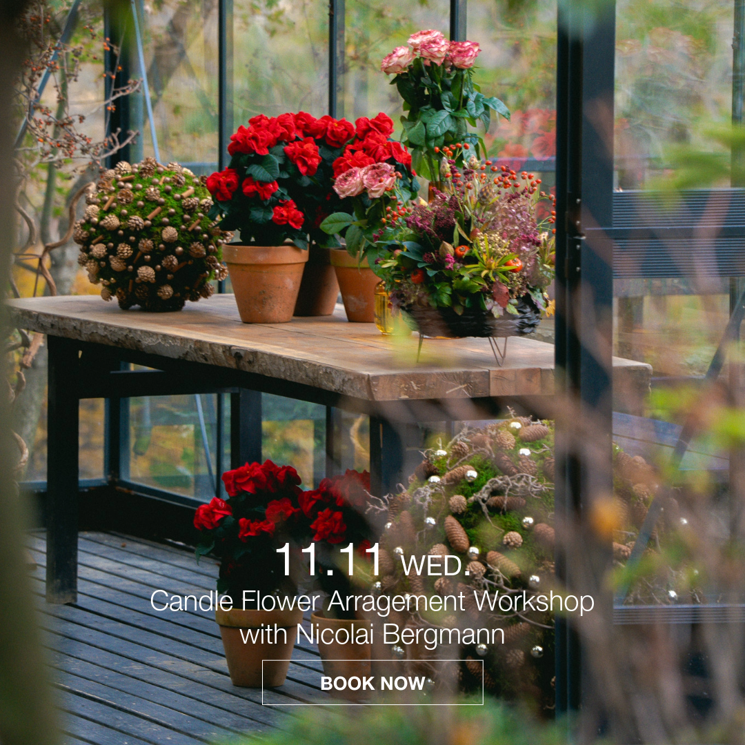 11.11 Candle Flower Arragement Workshop with Nicolai Bergmann