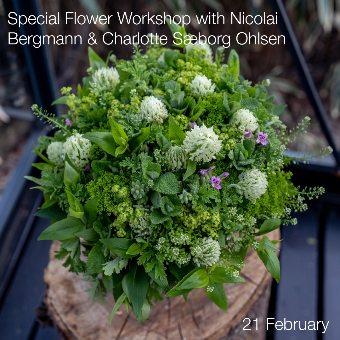 2.21 Special Flower Workshop with Nicolai Bergmann & Charlotte Sæborg
