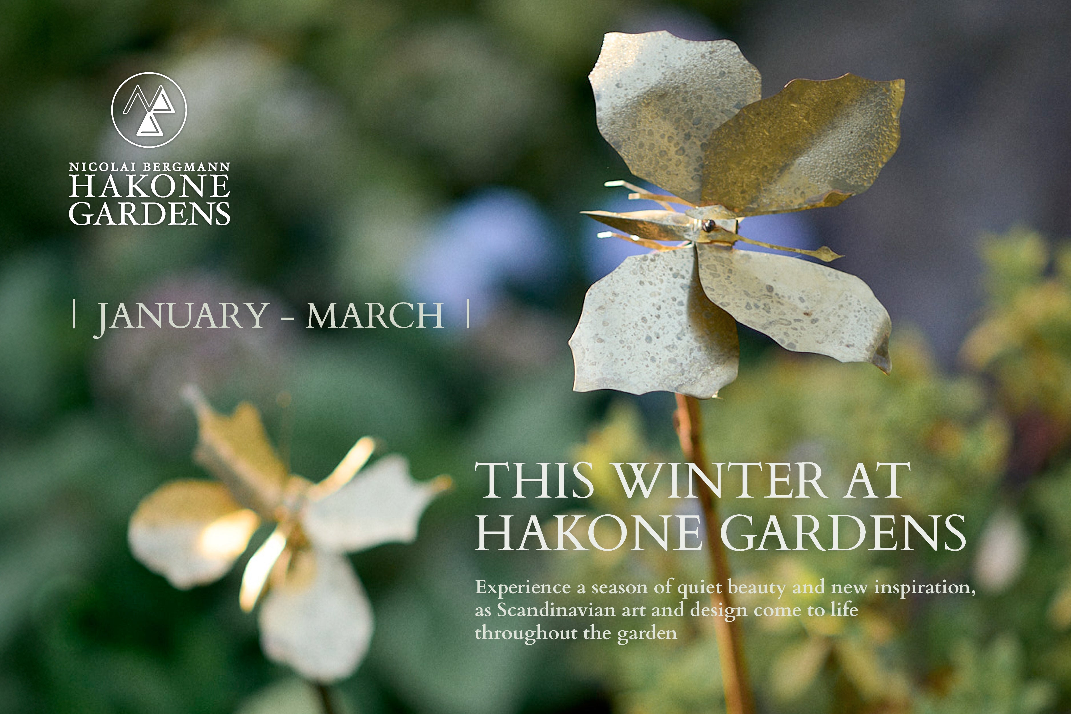 2026年冬のニコライ バーグマン 箱根 ガーデンズ