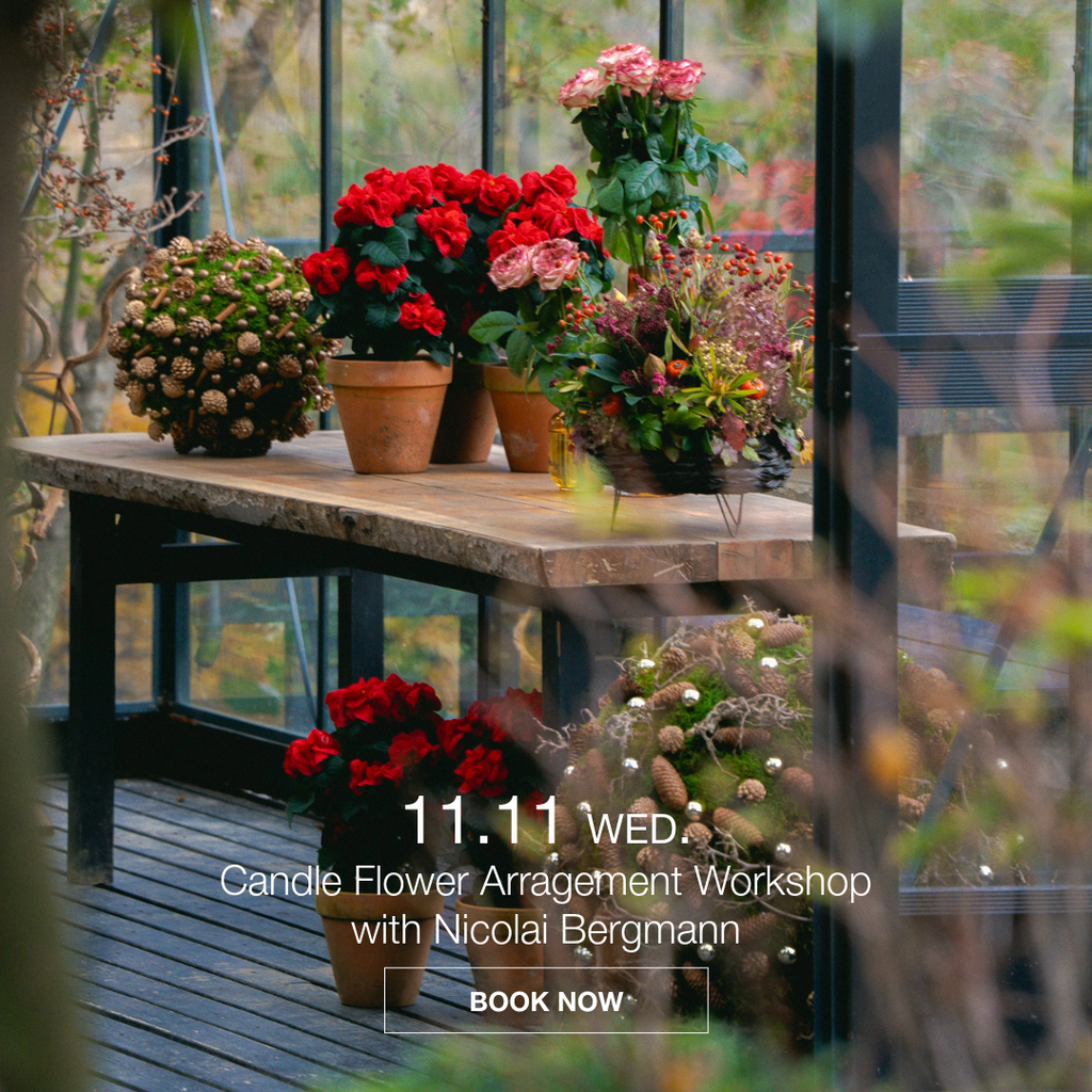 11.11 Candle Flower Arragement Workshop with Nicolai Bergmann