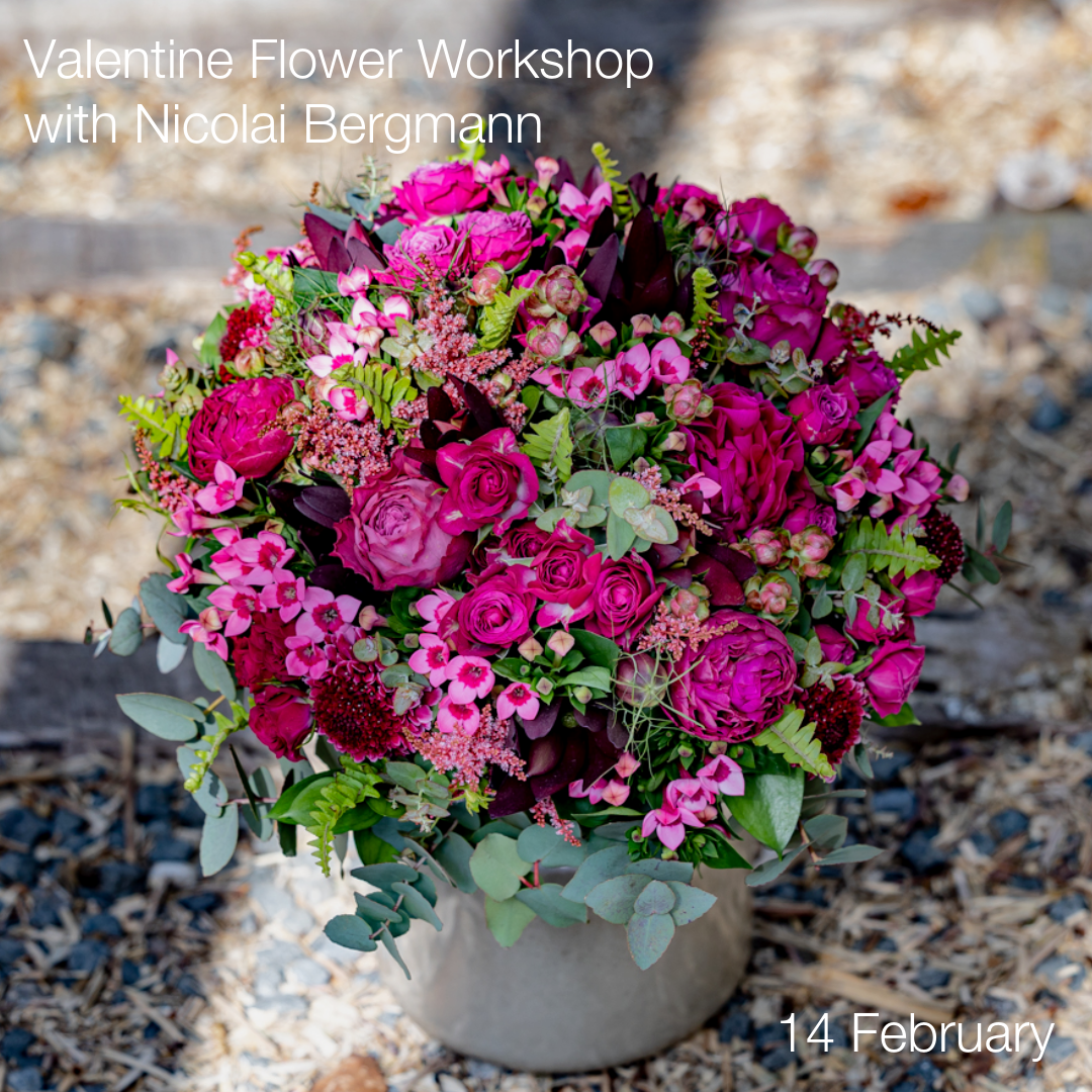 2.14 Valentine Flower Workshop with Nicolai Bergmann