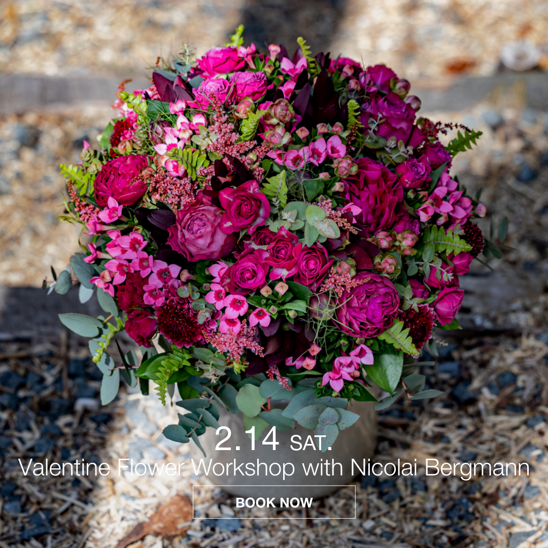 2.14 Valentine Flower Workshop with Nicolai Bergmann