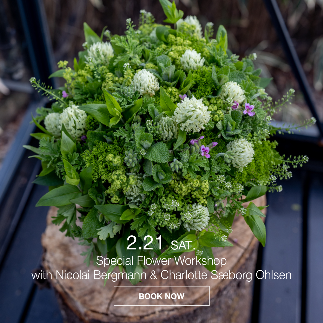 2.21 Special Flower Workshop with Nicolai Bergmann & Charlotte Sæborg Ohlsen