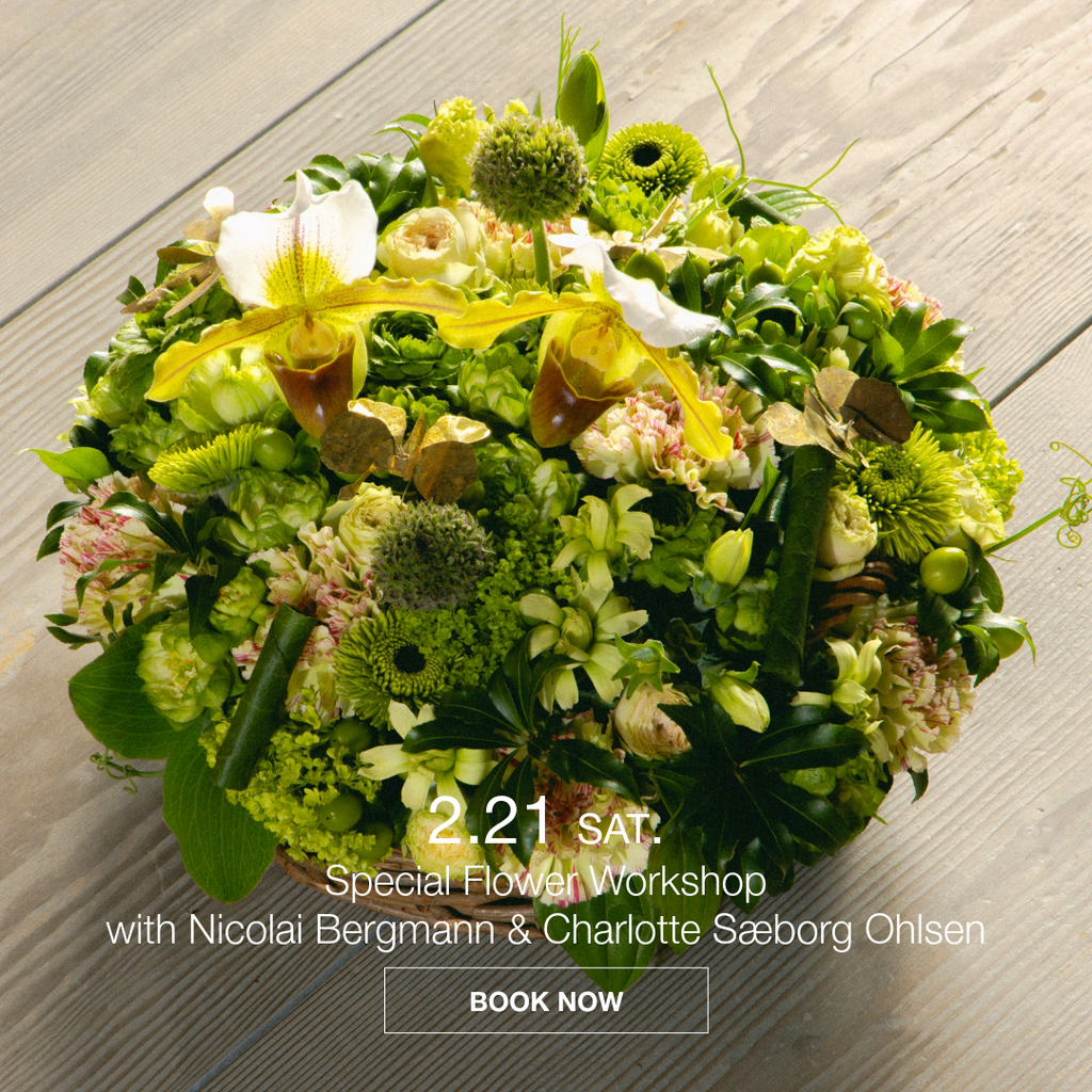 2.21 Special Flower Workshop with Nicolai Bergmann & Charlotte Sæborg